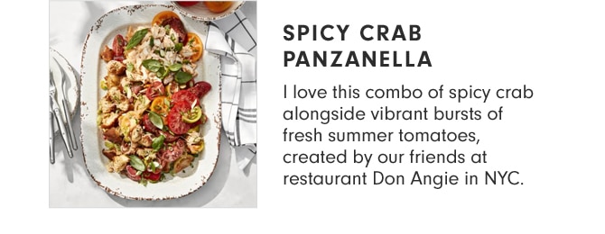 SPICY CRAB PANZANELLA