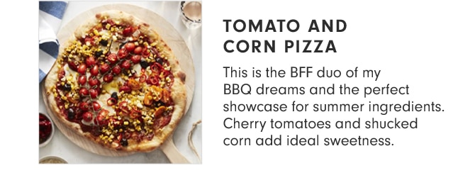 TOMATO AND CORN PIZZA