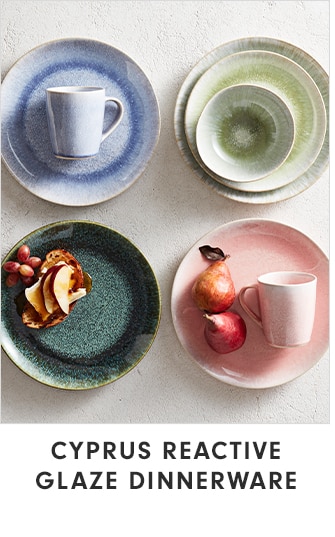 CYPRUS REACTIVE GLAZE DINNERWARE