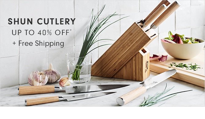 SHUN CUTLERY - UP TO 40% OFF* + Free Shipping