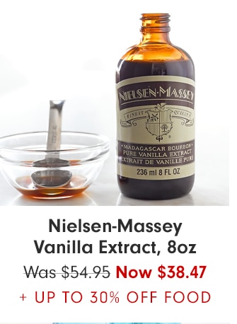 Nielsen-Massey Vanilla Extract, 8oz - Now $38.47 + UP TO 30% OFF FOOD