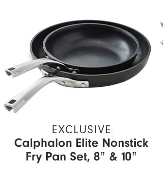 Calphalon Elite Nonstick Fry Pan Set, 8” & 10”