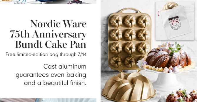 Nordic Ware 75th Anniversary Bundt Cake Pan