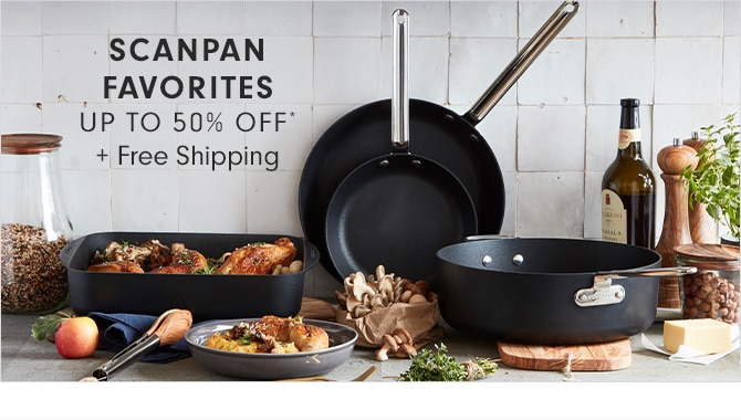 SCANPAN FAVORITES UP TO 50% OFF* + Free Shipping