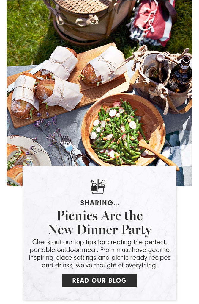 SHARING... Williams Sonoma Rustic Outdoor Melamine Dinnerware - READ OUR BLOG