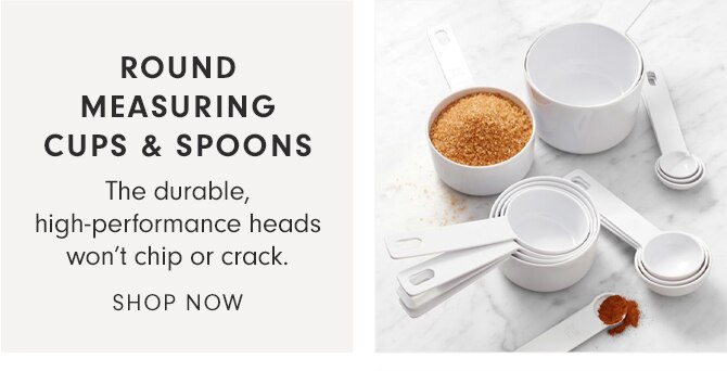 ROUND MEASURING CUPS & SPOONS - SHOP NOW