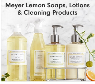 Meyer Lemon Soaps, Lotions & Cleaning Products