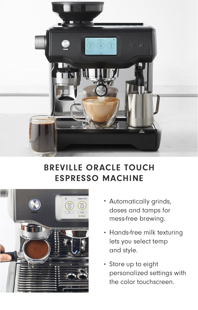 BREVILLE ORACLE TOUCH ESPRESSO MACHINE