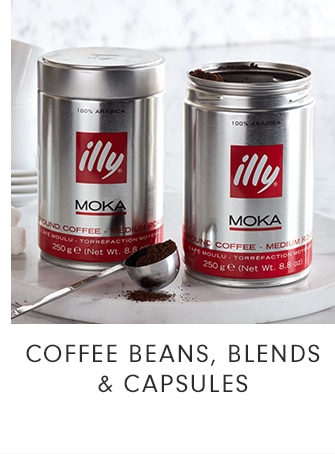 COFFEE BEANS, BLENDS & CAPSULES