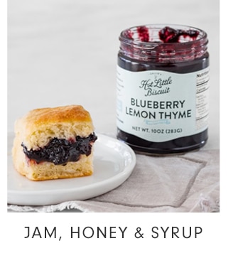 JAM, HONEY & SYRUP