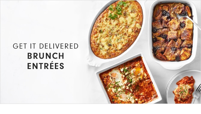 GET IT DELIVERED - BRUNCH ENTRÉES