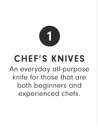 1 - CHEF'S KNIVES