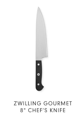 ZWILLING GOURMET 8” CHEF’S KNIFE