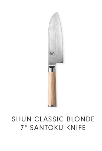 SHUN CLASSIC BLONDE 7” SANTOKU KNIFE