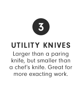 3 - UTILITY KNIVES