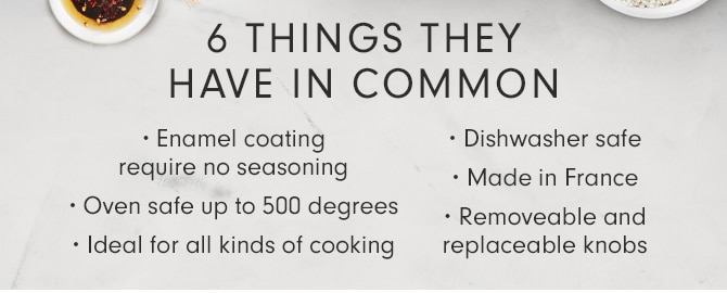 6 THINGS THEY HAVE IN COMMON