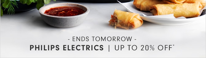 ENDS TOMORROW - PHILIPS FAVORITES - UP TO 20% OFF*