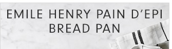 EMILE HENRY PAIN D’EPI BREAD PAN