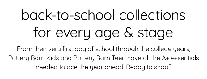 back-to-school collections for every age & stage