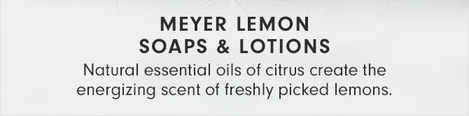 MEYER LEMON SOAPS & LOTIONS