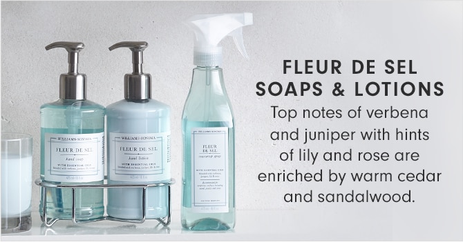 FLEUR DE SEL SOAPS & LOTIONS