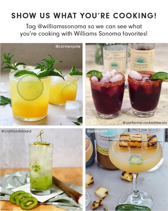 SHOW US WHAT YOU’RE COOKING! Tag @williamssonoma so we can see what you’re cooking with Williams Sonoma favorites!