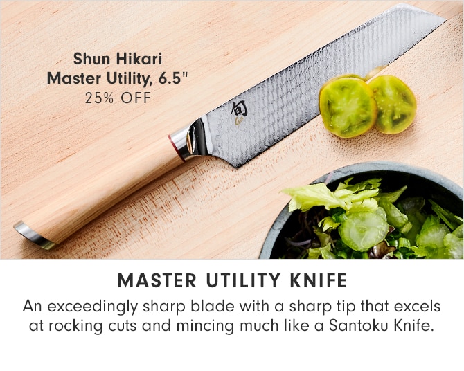 Shun Hikari Master Utility, 6.5” - 25% OFF