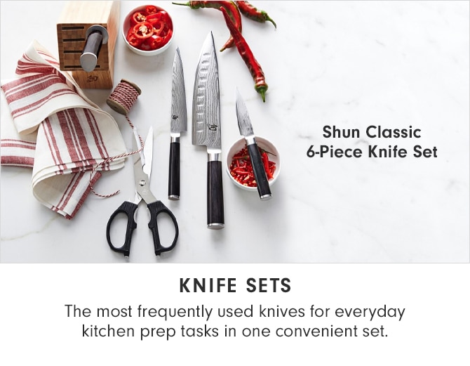 Shun Classic 6-Piece Knife Set