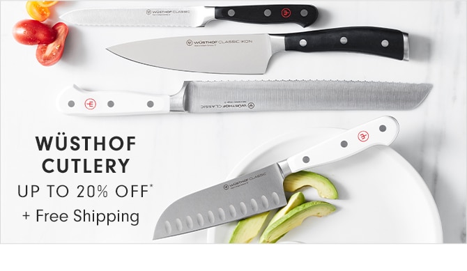 WÜSTHOF CUTLERY - UP TO 20% OFF* + Free Shipping