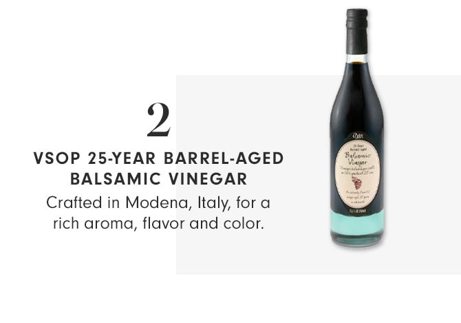 VSOP 25-YEAR BARREL-AGED BALSAMIC VINEGAR