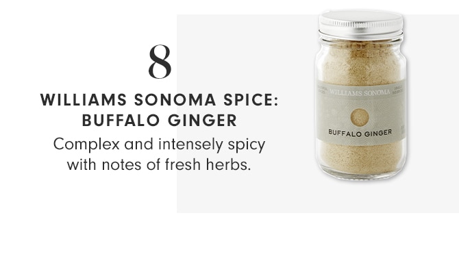 WILLIAMS SONOMA SPICE: BUFFALO GINGER