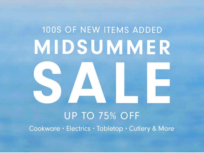 MIDSUMMER SALE - UP TO 75% OFF