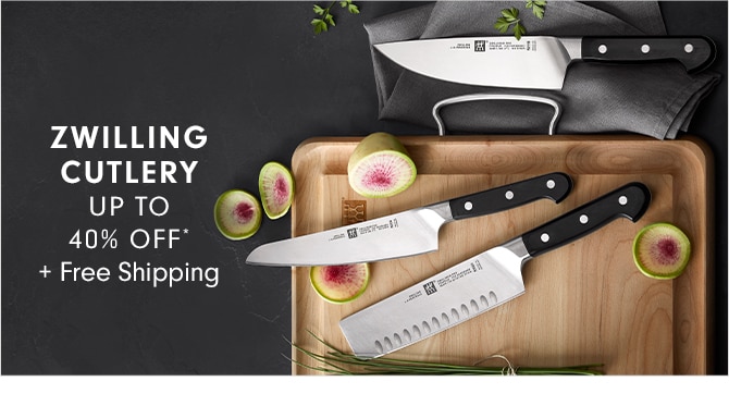 ZWILLING CUTLERY - 40% OFF* + Free Shipping