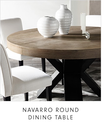 NAVARRO ROUND DINING TABLE