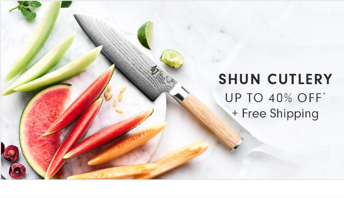 SHUN CUTLERY - UP TO 40% OFF* + Free Shipping