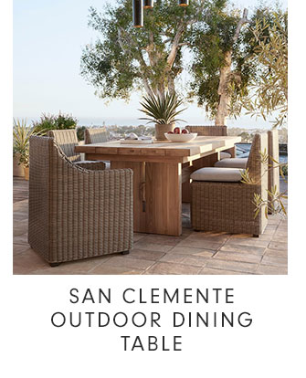 SAN CLEMENTE OUTDOOR DINING TABLE