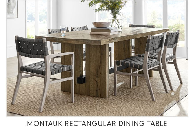 MONTAUK RECTANGULAR DINING TABLE