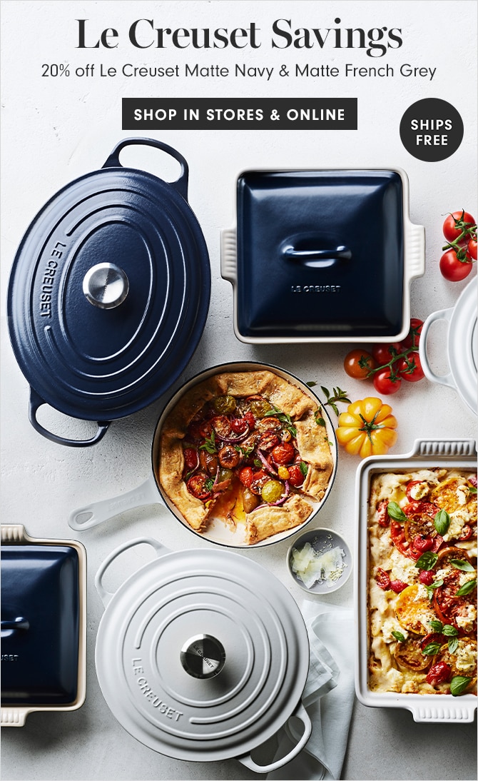 Le Creuset Savings - SHOP IN STORES & ONLINE