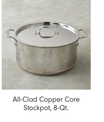 All-Clad Copper Core Stockpot, 8-Qt.