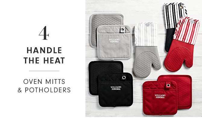 OVEN MITTS & POTHOLDERS