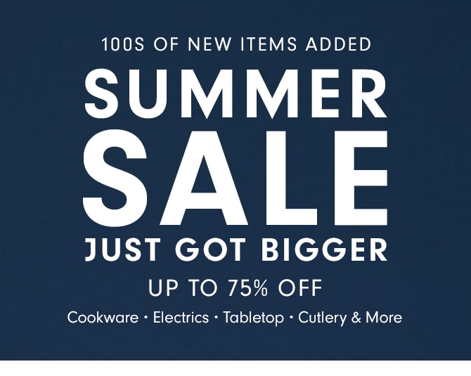 MIDSUMMER SALE - UP TO 75% OFF