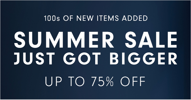 UP TO 60% OFF* CLEARANCE - 100s OF ITEMS ADDED