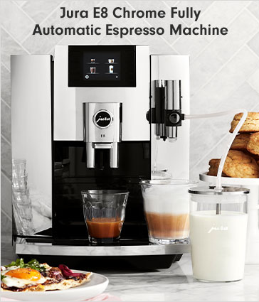 Jura E8 Chrome Fully Automatic Espresso Machine