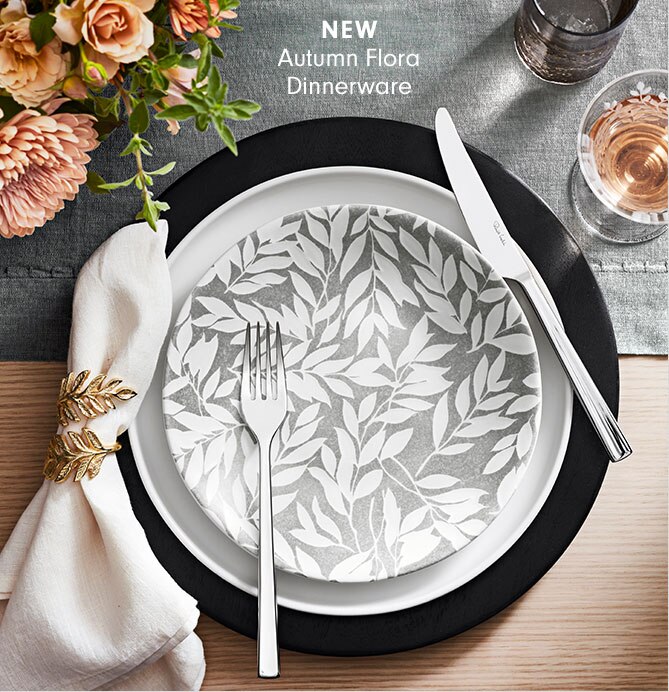 NEW Autumn Flora Dinnerware  