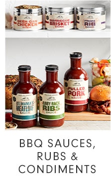 BBQ SAUCES, RUBS & CONDIMENTS