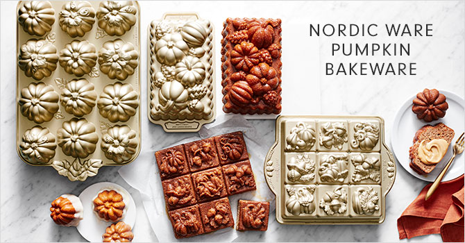 NORDIC WARE PUMPKIN BAKEWARE