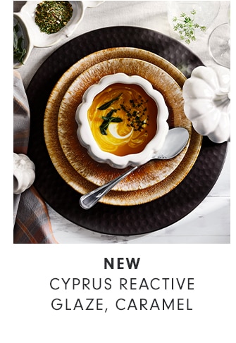 CYPRUS REACTIVEE GLAZE, CARAMEL