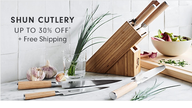 SHUN CUTLERY - UP TO 30% OFF* + Free Shipping