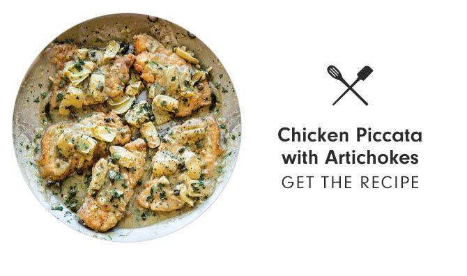 Chicken Piccata with Artichokes - GET THE RECIPE