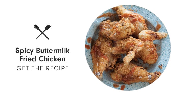 Spicy Buttermilk Fried Chicken - GET THE RECIPE